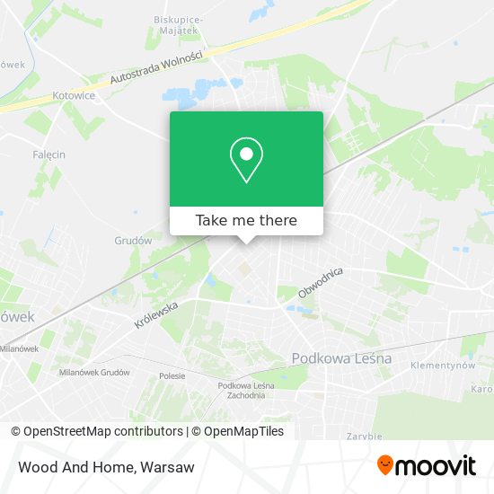 Wood And Home map