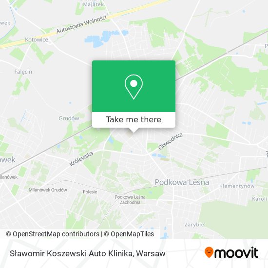 Sławomir Koszewski Auto Klinika map