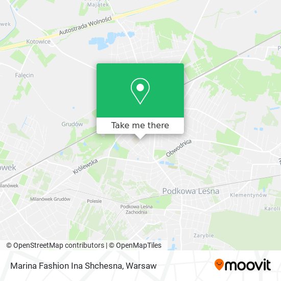 Marina Fashion Ina Shchesna map