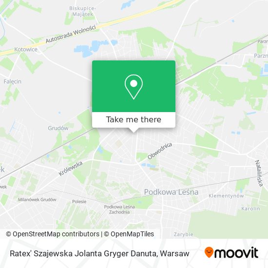 Ratex' Szajewska Jolanta Gryger Danuta map