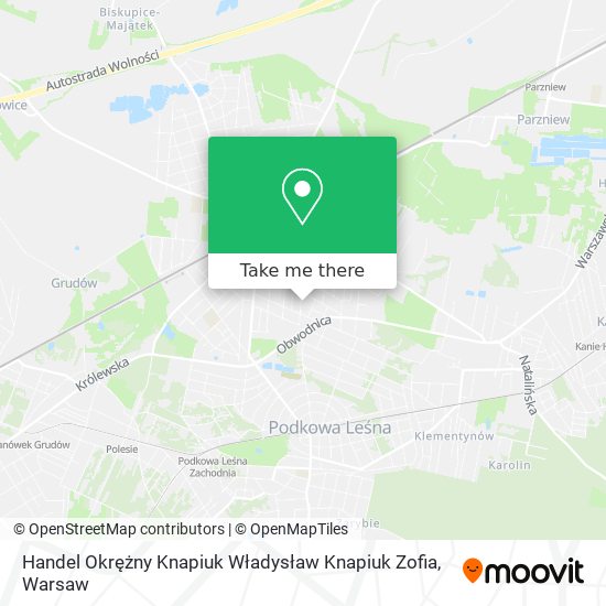 Handel Okrężny Knapiuk Władysław Knapiuk Zofia map