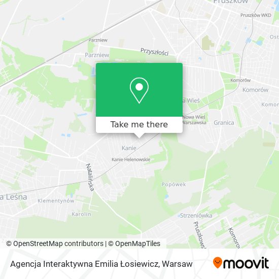 Agencja Interaktywna Emilia Łosiewicz map