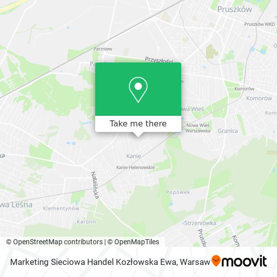 Marketing Sieciowa Handel Kozłowska Ewa map