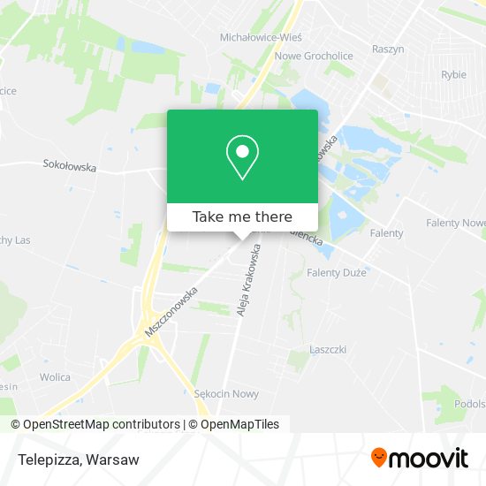 Telepizza map