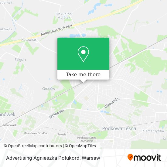 Advertising Agnieszka Połukord map