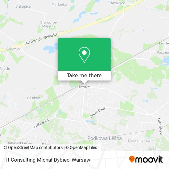 It Consulting Michał Dybiec map