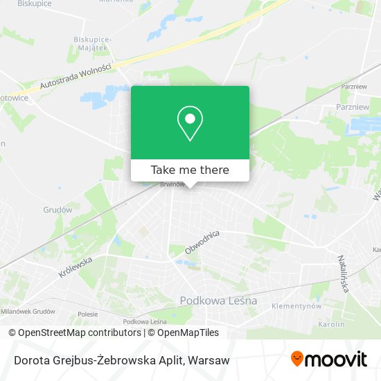 Dorota Grejbus-Żebrowska Aplit map