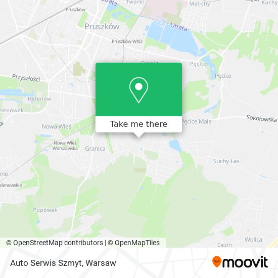 Auto Serwis Szmyt map