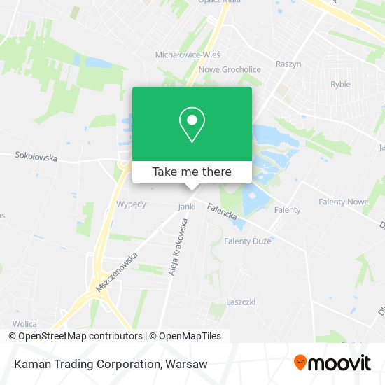 Kaman Trading Corporation map