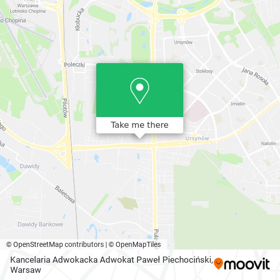 Kancelaria Adwokacka Adwokat Paweł Piechociński map