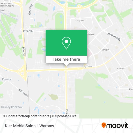 Kler Meble Salon I map