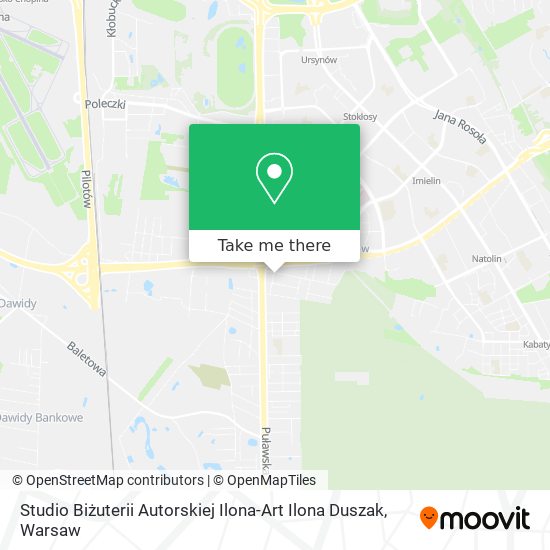 Studio Biżuterii Autorskiej Ilona-Art Ilona Duszak map