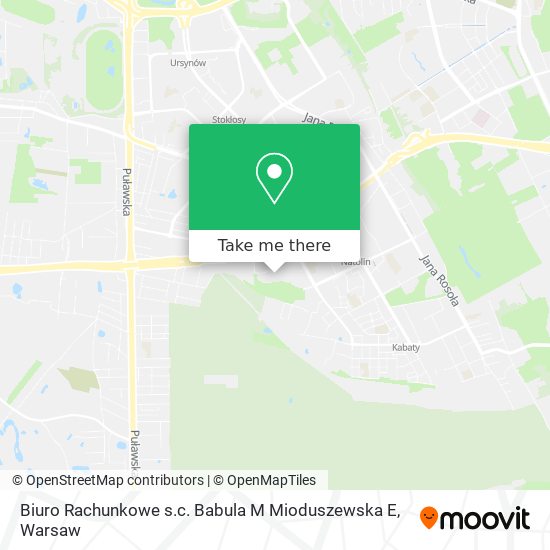 Biuro Rachunkowe s.c. Babula M Mioduszewska E map