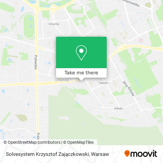 Solvesystem Krzysztof Zajączkowski map