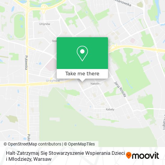 Halt-Zatrzymaj Się Stowarzyszenie Wspierania Dzieci i Młodzieży map