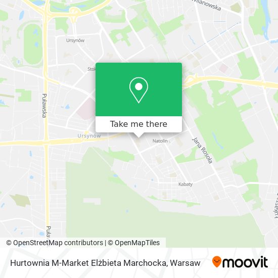 Hurtownia M-Market Elżbieta Marchocka map