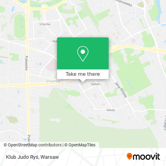 Klub Judo Ryś map