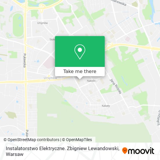 Instalatorstwo Elektryczne. Zbigniew Lewandowski map