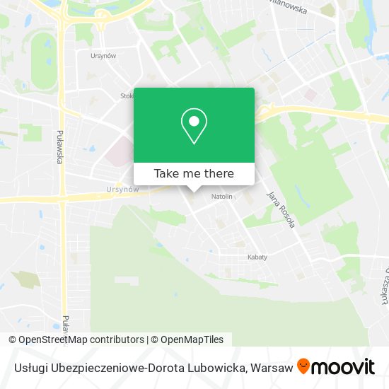 Usługi Ubezpieczeniowe-Dorota Lubowicka map