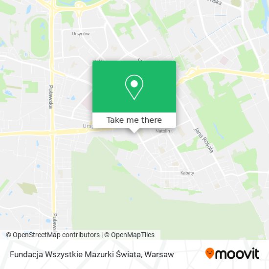 Fundacja Wszystkie Mazurki Świata map