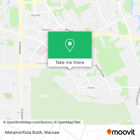 Metamorfoza Butik map