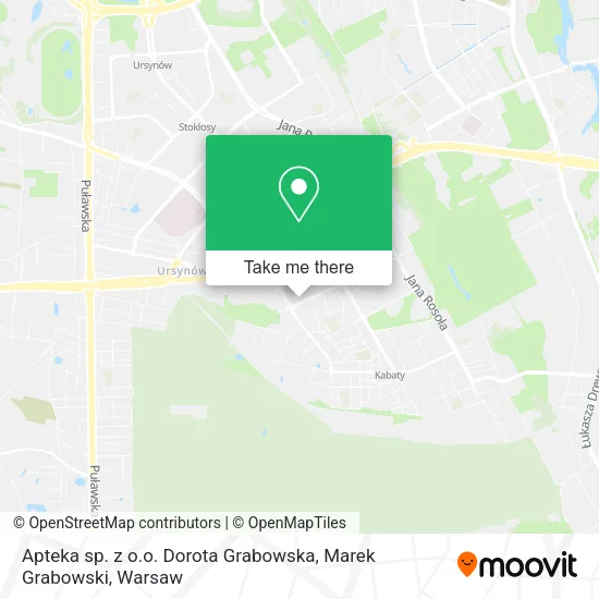Apteka sp. z o.o. Dorota Grabowska, Marek Grabowski map