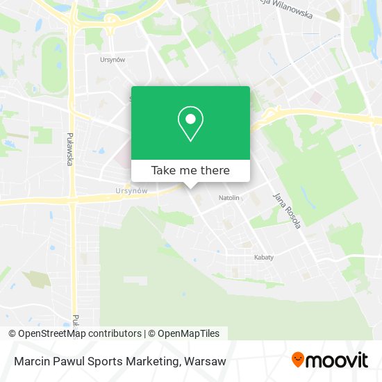 Marcin Pawul Sports Marketing map