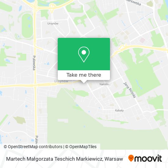 Martech Małgorzata Teschich Markiewicz map