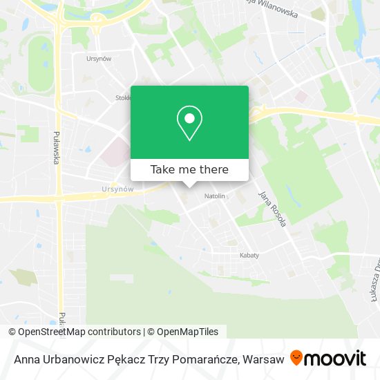 Anna Urbanowicz Pękacz Trzy Pomarańcze map