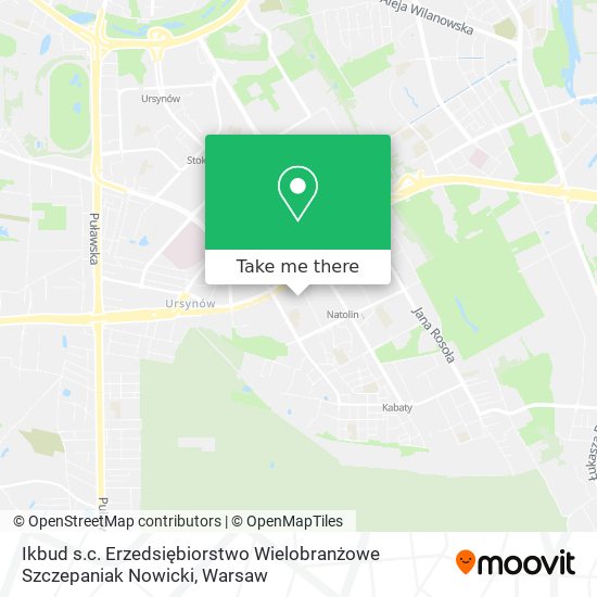 Ikbud s.c. Erzedsiębiorstwo Wielobranżowe Szczepaniak Nowicki map