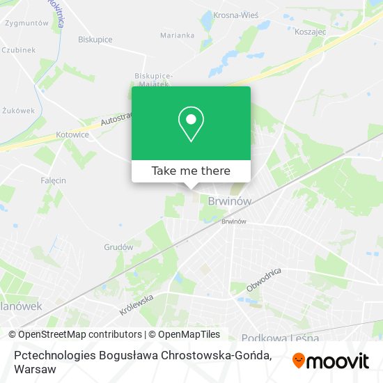 Pctechnologies Bogusława Chrostowska-Gońda map