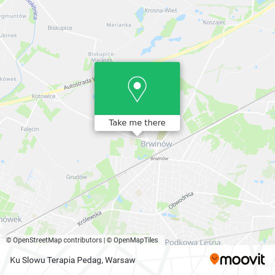 Ku Slowu Terapia Pedag map