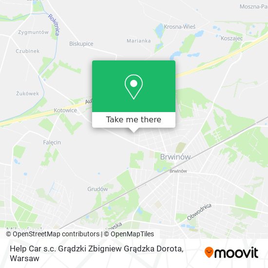 Help Car s.c. Grądzki Zbigniew Grądzka Dorota map