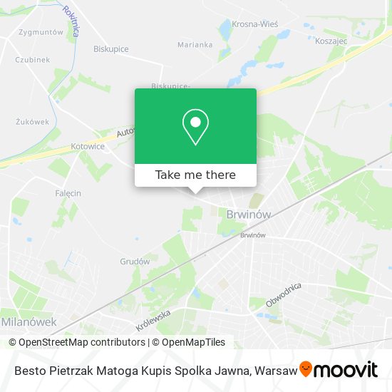 Besto Pietrzak Matoga Kupis Spolka Jawna map