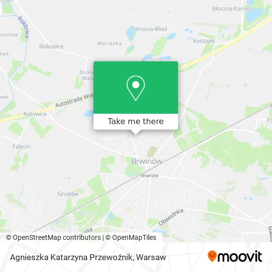 Карта Agnieszka Katarzyna Przewoźnik