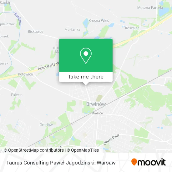 Карта Taurus Consulting Paweł Jagodziński