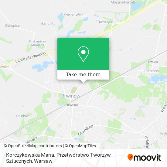 Карта Korczykowska Maria. Przetwórstwo Tworzyw Sztucznych