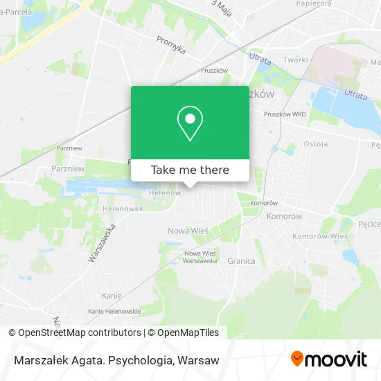 Marszałek Agata. Psychologia map