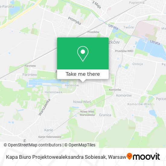 Kapa Biuro Projektowealeksandra Sobiesak map