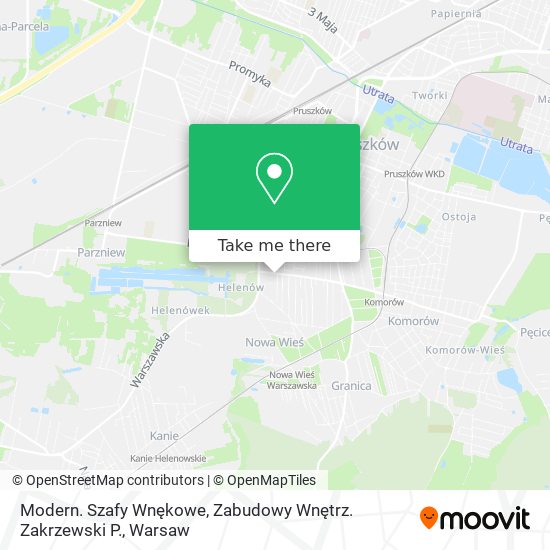 Modern. Szafy Wnękowe, Zabudowy Wnętrz. Zakrzewski P. map