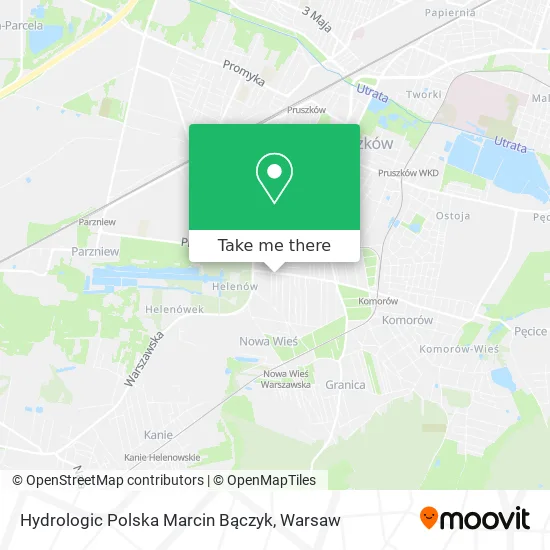 Карта Hydrologic Polska Marcin Bączyk