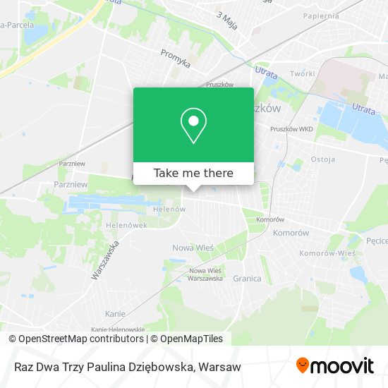 Raz Dwa Trzy Paulina Dziębowska map