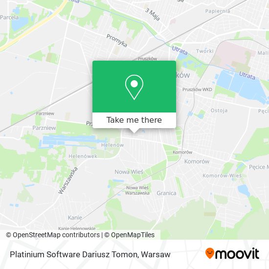 Platinium Software Dariusz Tomon map