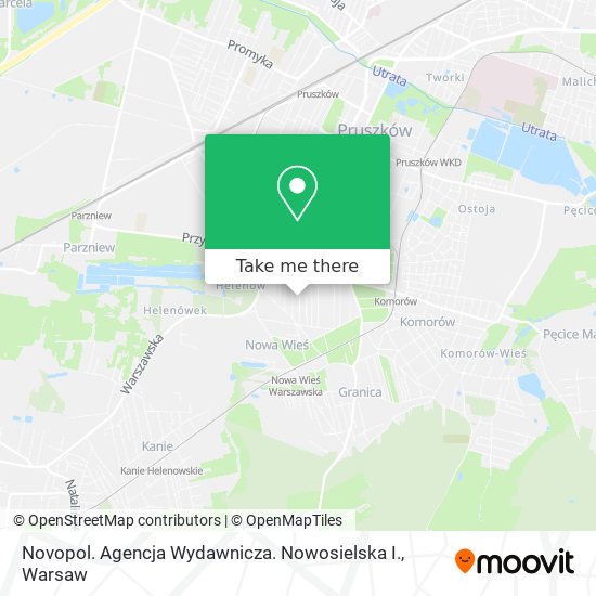 Карта Novopol. Agencja Wydawnicza. Nowosielska I.