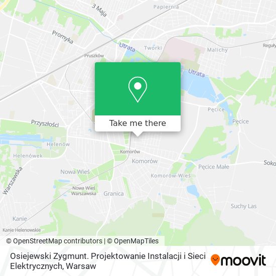 Osiejewski Zygmunt. Projektowanie Instalacji i Sieci Elektrycznych map