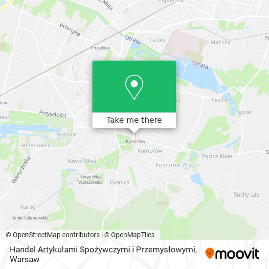 Handel Artykułami Spożywczymi i Przemysłowymi map