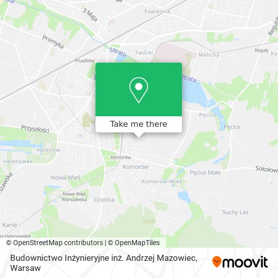 Budownictwo Inżynieryjne inż. Andrzej Mazowiec map