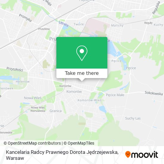 Kancelaria Radcy Prawnego Dorota Jędrzejewska map