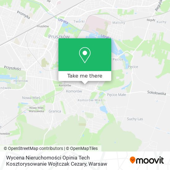 Wycena Nieruchomości Opinia Tech Kosztorysowanie Wojtczak Cezary map