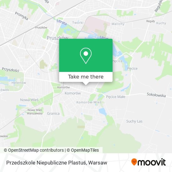 Przedszkole Niepubliczne Plastuś map